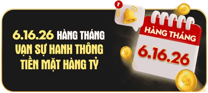 Hình ảnh khuyến mãi hàng ngày và hoàn trả